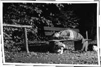 Produced for GEO Photoaward, Topic "Home"<br>
Staged situation with myself